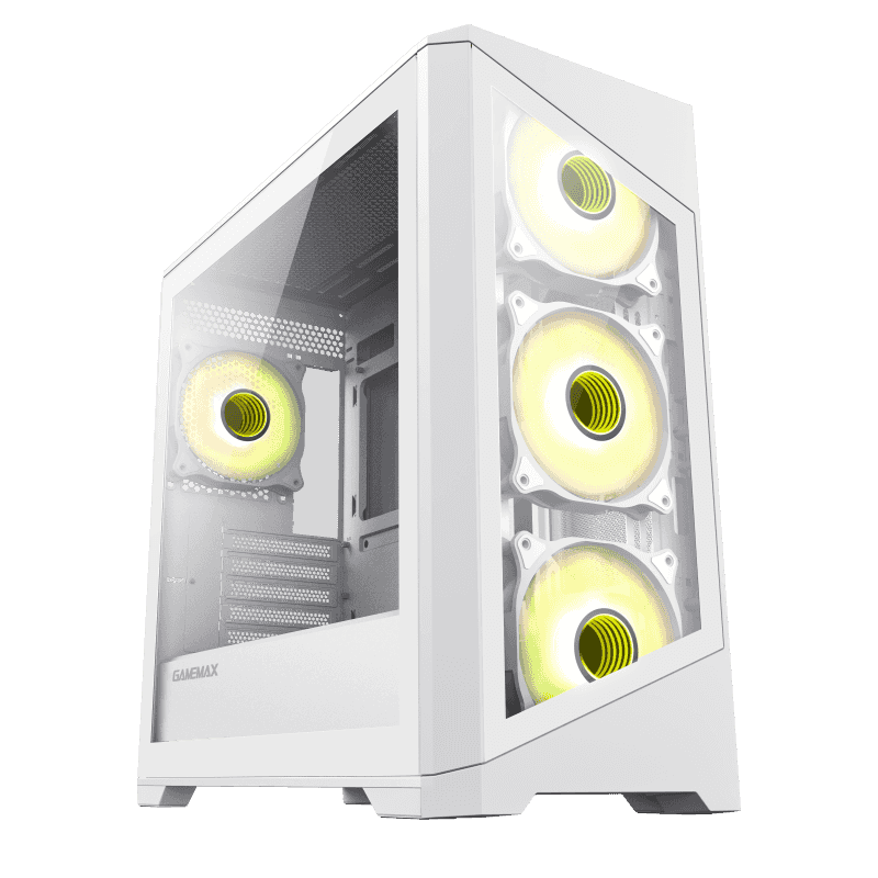 GAMEMAX Destroyer TGW MATX White GAMING CASE GAMEMAX Destroyer TGW MATX White GAMING CASE